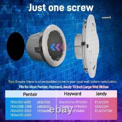 10 Inch LED Pool Lights for inground Pool, 12V DC Swimming Pool Light, 50Ft Cord