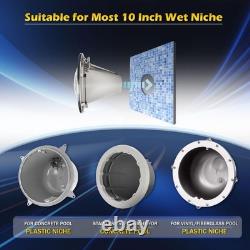 10 LED Pool Light for Inground Pool Wet Niche, 120V, 35W, 50-Foot Cord