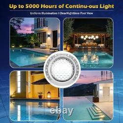 10 LED Pool Light for Inground Pool Wet Niche, 120V, 35W, 50-Foot Cord