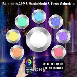 10 LED Pool Lights for Inground Pool Multicolor Swimming Pool Lights Waterproof