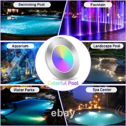 10 LED Pool Lights for Inground Pool Multicolor Swimming Pool Lights Waterproof