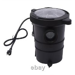 110-120V 1.5HP Filter Pump 6000GPH Inground Swimming POOL PUMP MOTOR with Strainer