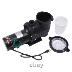 110-120V 1.5HP Filter Pump 6000GPH Inground Swimming POOL PUMP MOTOR with Strainer