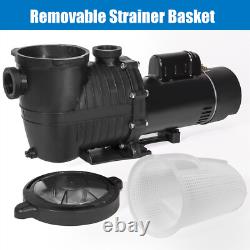110-240V 2HP Inground Swimming Pool pump motor Strainer For Hayward with3ft Cord