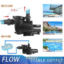 110-240V Swimming Pool pump 2HP Inground motor Strainer For pump Replacement