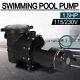 115-230v 1.5hp Inground Swimming Pool Pump Motor Strainer Hayward Replacement