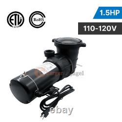 115V 1.5HP In/Aboveground Swimming Pool pump motor Strainer Hayward Replacement