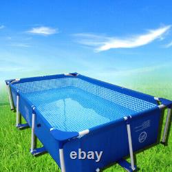 118.178.729.5in Ground Square Swimming Pool+Cover+Cloth Set US