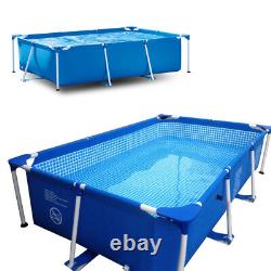 118.178.729.5in Ground Square Swimming Pool+Cover+Cloth Set US