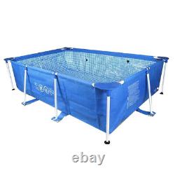 118.178.729.5in Ground Square Swimming Pool+Cover+Cloth Set US