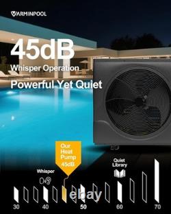 120000BTU Swimming Pool Heater 240V for Above Ground Inground Pool Heat Pump