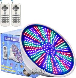 12V LED Color Changing Pool Light Bulb E26 for Inground Swimming Pool with