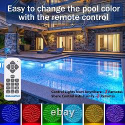 12V LED Color Changing Pool Light Bulb E26 for Inground Swimming Pool with