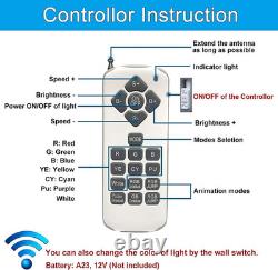 12V LED Color Changing Pool Light Bulb E26 for Inground Swimming Pool with