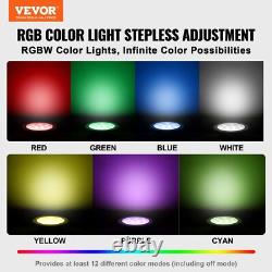 12V LED Pool Light 10In 40W RGBW Color Changing Inground Swimming Pool Spa Light