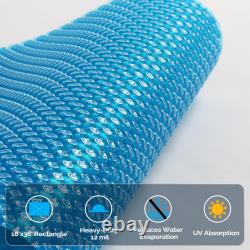 12mil Swimming Pool Solar Cover Series 16-20FT Heat Blanket for Inground Above