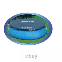 15 Ft. Above Ground Swimming Pool, Ladder with Pump and Pool Debris Cover