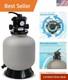 16 Above Inground Swimming Pool Sand Filter System 7-way Multi-port Valve Po