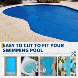 16 Mil Solar Pool Cover Heater 12x24 12x32 16x24 16x32 18x36 Ft Swimming Pool