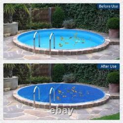 16 Mil Solar Pool Cover Heater 12x24 12x32 16x24 16x32 18x36 Ft Swimming Pool