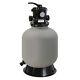 16 Sand Filter Swimming Pool In-ground Above Ground 7-way Valve Port 21000 Gal