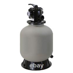 16 Sand Filter Swimming Pool In-ground Above Ground 7-Way Valve Port 21000 GAL