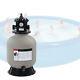16 Swimming Pool Sand Filter Above Inground Pond Fountain Fit 0.35-0.75hp Pump