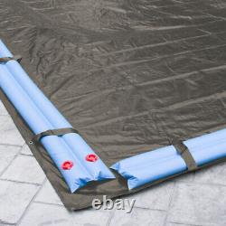 16' x 36' Rectangle In-Ground Swimming Pool Winter Cover 12 Year Magnesium