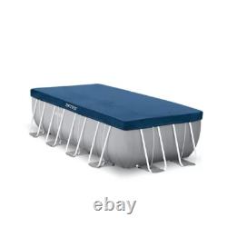 16' x 42 Rectangular Above Ground Swimming Pool Set with Filter Ladder Cover