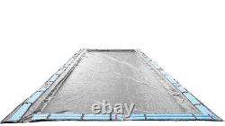 16'x24' Inground Solid Winter Swimming Pool Cover 20 Yr Warranty Rectangle