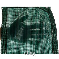 16'x32' In-Ground Swimming Pool Winter Cover Leaf Net Cover with Center Step