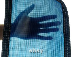 16'x32' Inground Rectangle Swimming Pool Winter Safety Cover Blue Mesh 12 Year