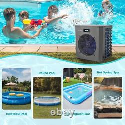 16000BTU Swimming Pool Water Heater for Above Ground Pools Pool Heat Pump 110V