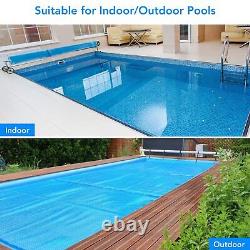 16ft x 32ft Pool Solar Cover Inground Swimming Pool Heat Retaining Blanket 200um