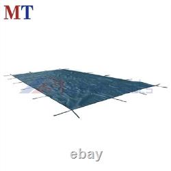 16x30 ft Pool Safety Cover Rectangular Inground Swimming Pool Cover For 14x28 ft