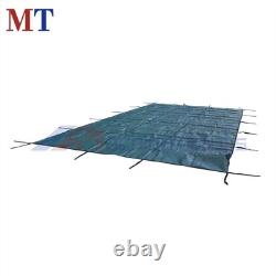 16x30 ft Pool Safety Cover Rectangular Inground Swimming Pool Cover For 14x28 ft