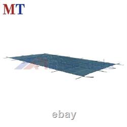 16x30 ft Pool Safety Cover Rectangular Inground Swimming Pool Cover For 14x28 ft
