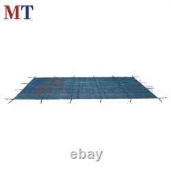 16x30 ft Pool Safety Cover Rectangular Inground Swimming Pool Cover For 14x28 ft
