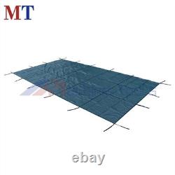 16x30 ft Pool Safety Cover Rectangular Inground Swimming Pool Cover For 14x28 ft