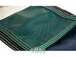 18' x 36' Rectangle GREEN MESH In-Ground Swimming Pool Safety Cover
