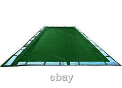 18'x36' Inground Solid Winter Swimming Pool Cover 10 Year Warranty Rectangle