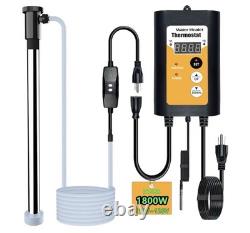 1800W Portable Fully Submersible Electric Pool And Hot Tub Immersion Water