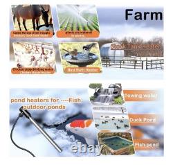 1800W Portable Fully Submersible Electric Pool And Hot Tub Immersion Water