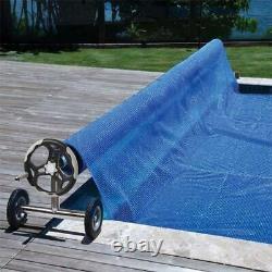 18FT Pool Solar Cover Reel for Inground Swimming Pool Cover Blanket Reel Roller