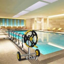 18Ft Pool Solar Cover Reel for Inground Swimming Pool Cover Blanket Reel Roller