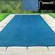 18ft X 12ft Winter Debris Cover Swimming Pool In-ground Steel P-spring Fixings