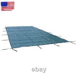 18x32FT Swimming Pool Safety Cover Rectangular for Underground & Inground Pool