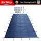 18x34 Ft Pool Safety Cover Rectangular Inground Swimming Pool Cover For 16x32 Ft
