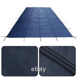 18x34 FT Pool Safety Cover Rectangular Inground Swimming Pool Cover for 16x32 FT