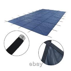18x34 FT Pool Safety Cover Rectangular Inground Swimming Pool Cover for 16x32 FT